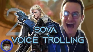 Acting Like Sova's Voice Actor PART 2 - VALORANT Voice Trolling | Cowwrean