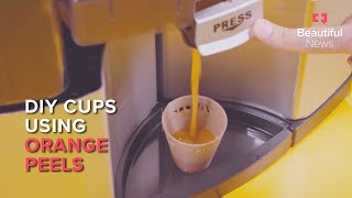 Why your cup of orange juice is the future of bioplastic | Beautiful News