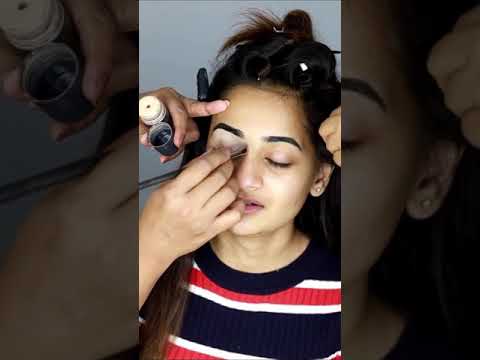 Glam bridal makeup