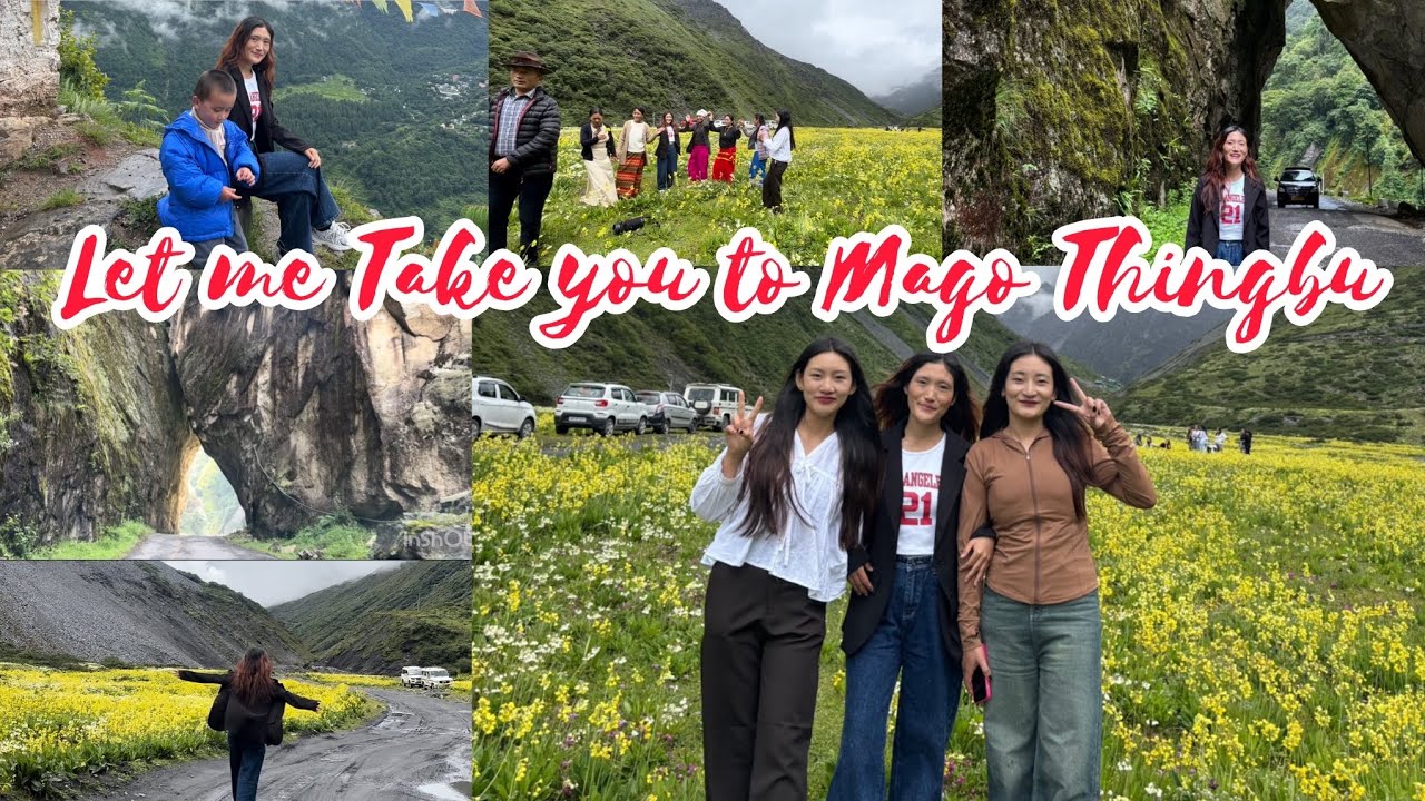 Towards 📍Mago Thingbu💚🧿(Thhe beauty of Mago)#tawang #mago #travel #nature #memories #youtubevlog