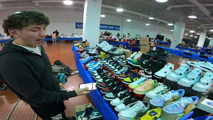 SPENDING $15K ON SNEAKERS AT SNEAKER SESH ORLANDO SNEAKER CONVENTION. HE THOUGHT MY OFFER WAS FUNNY?