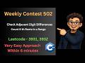 Leetcode Weekly Contest 502 Q1 and Q2 with easy approach