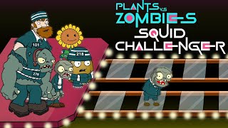PLANTS VS ZOMBIES in SQUID GAME - Who Will Win?