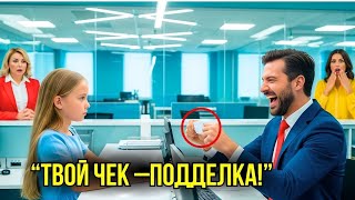 видео: Кассир Банка РАЗОРВАЛ Чек Маленькой Девочки Ради Шутки – Не Зная, Что Её Мать – Владелец Банка... картинка: Кассир Банка РАЗОРВАЛ Чек Маленькой Девочки Ради Шутки – Не Зная, Что Её Мать – Владелец Банка...
