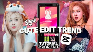 CUTE EDIT TREND / CAPCUT VIDEO EDITING TUTORIAL / KPOP EDIT