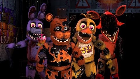 [FNAF | Speed Edit] Swapped Withered Animatronics (Remake) 