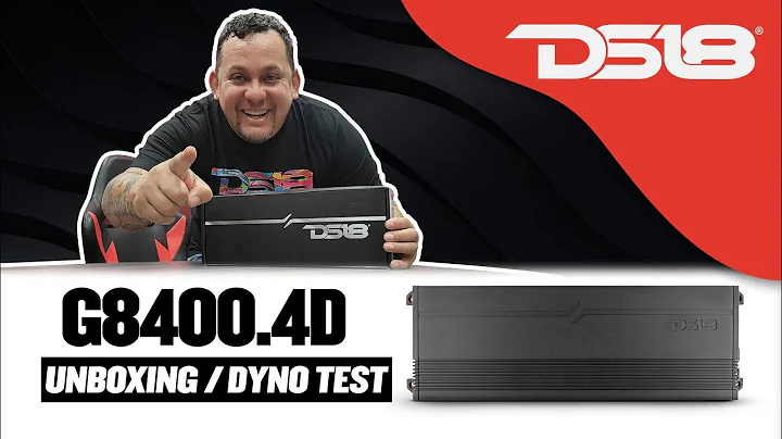 DS18 G8400.4D (Unboxing / Testing) Full-Range Class D 4-Channel Car Audio Amplifier