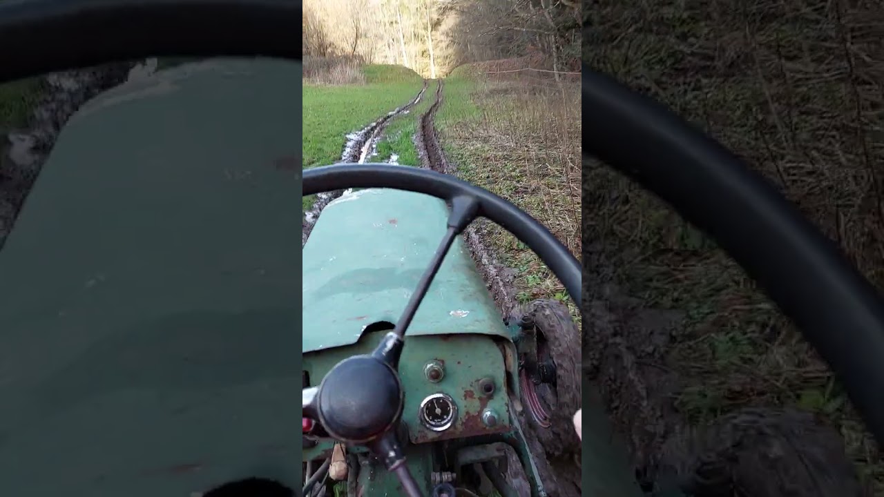 Kramer KL12 Heimfahrt nach der Waldarbeit