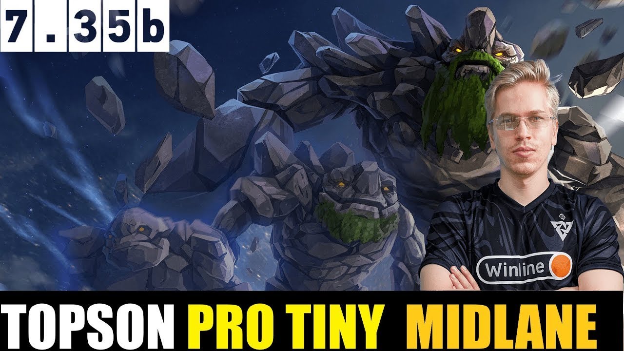 🔥TOPSON [TINY] MID 7.35B - DOTA 2 HIGHEST MMR MATCH #dota2 # ...