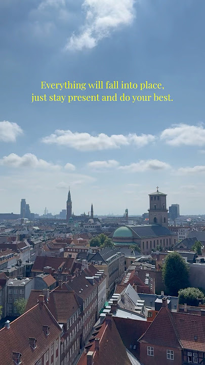 Everything will fall into place