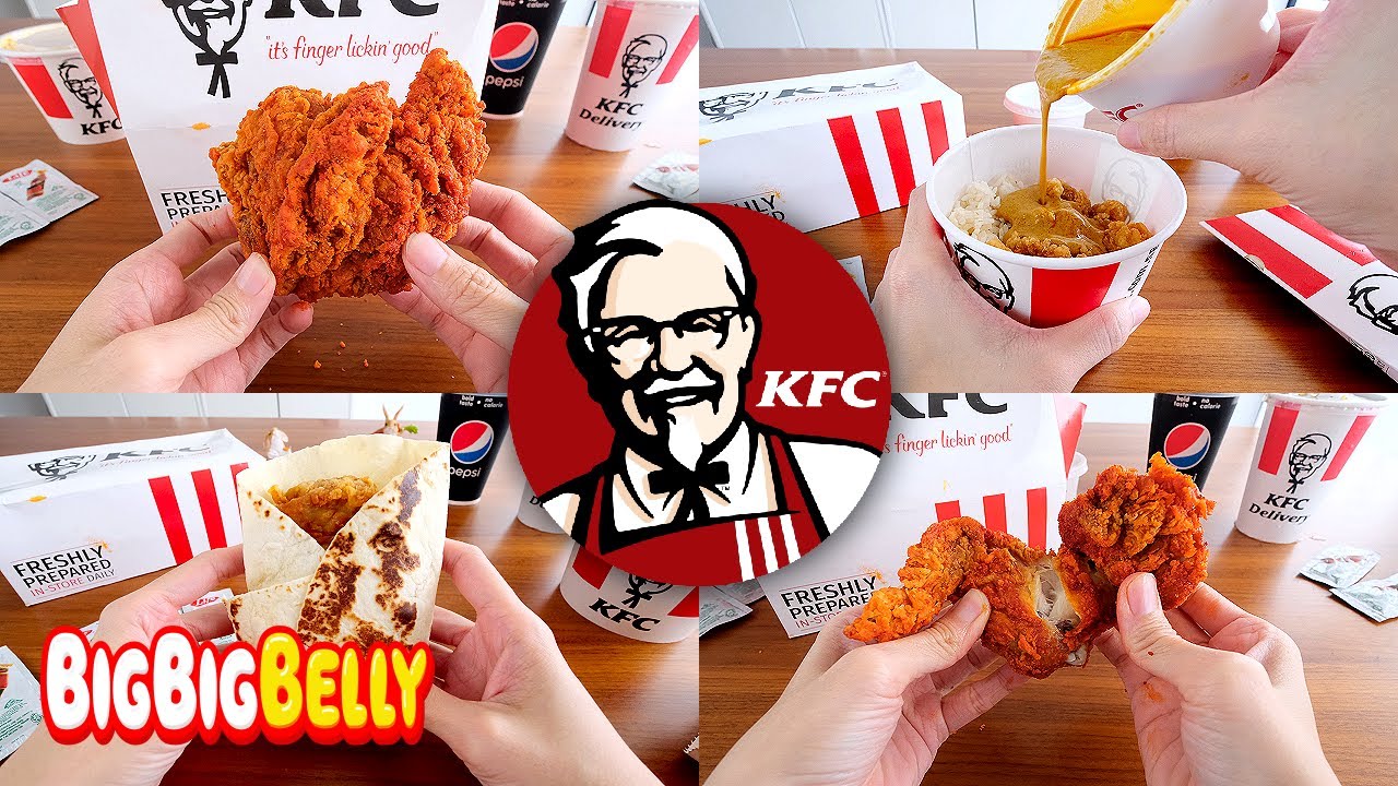 KFC Tango Spice Fried Chicken Fast Food Review YouTube