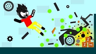 Ragdoll Destruction Stickman - Gameplay Trailer (Android Game) screenshot 3