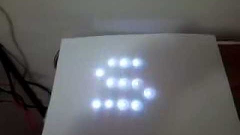 8x8 LED Matrix  - Scrolling
