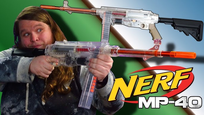 COMPREI uma MINIGUN GRANDE que NÃO É NERF mas É POTENTE 