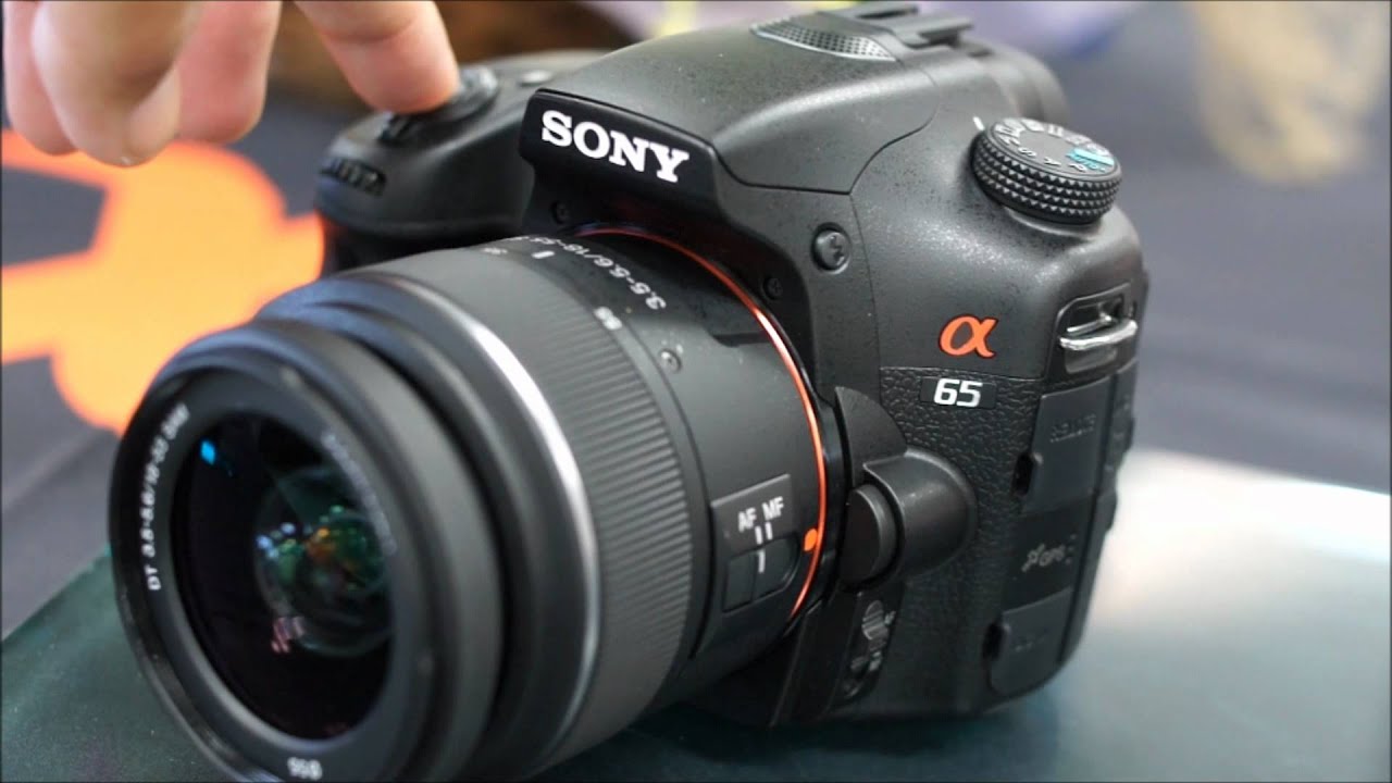 SONY α65 (SLT-A65) 秒間10コマ連写のシャッター音 10fps Shutter