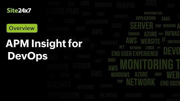 Application Performance Monitoring (APM) by Site24x7