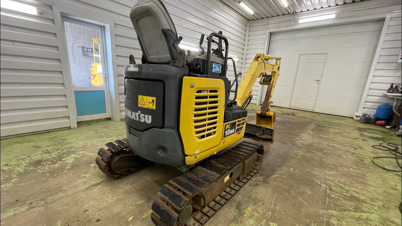 KOMATSU PC18 mr мини экскаваторы Переславль Залесский