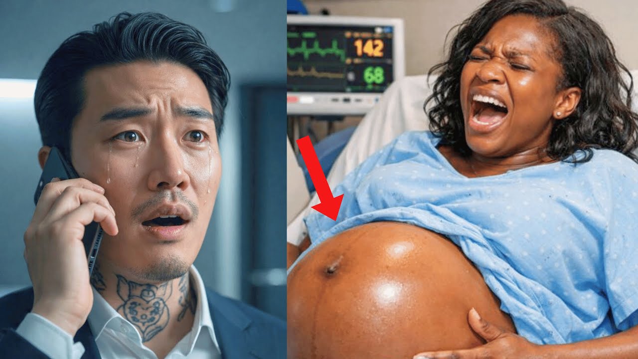 Korean Mafia Boss Gets a Call, Months After She Left — His Black Wife Is in Labour With His Child