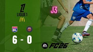 FC 26 PS5 Saison 4 #4 OL - TOULOUSE (6-0) - Ligue 1 - J3
