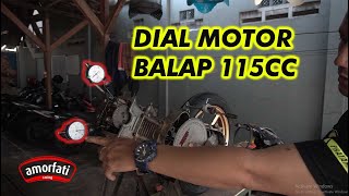 BERBAGI CARA DIAL MOTOR MATIC BALAP 115CC #AMORFATI #DIALMOTORBALA #CARADIALMOTORBALAP