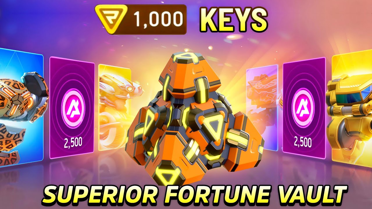 1000 Keys - Superior Fortune Vault Open - Mech Arena