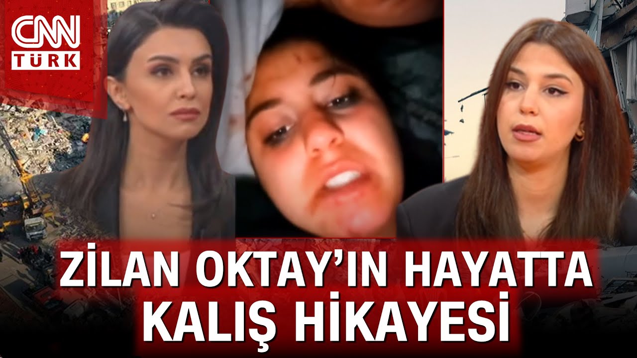 Enkaz altında 102 saat... Zilan Oktay, hayata tutunuşunun hikayesini anlattı