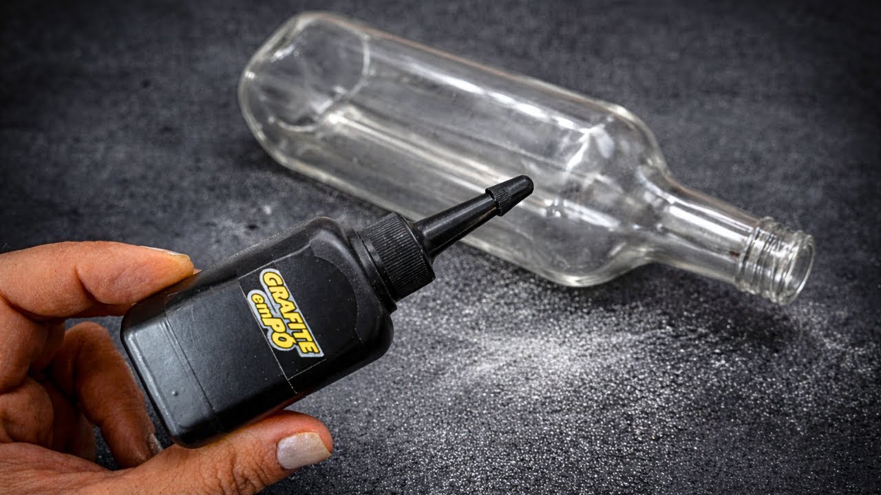 O TRUQUE do GRAFITE em GARRAFA que enganou todo mundo 😱😱