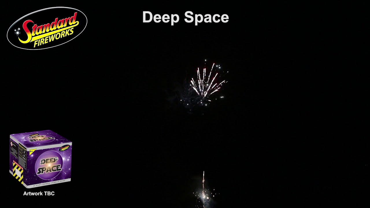 Deep Space Roman Candle Cake by Standard Fireworks YouTube