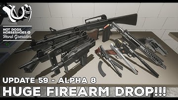 H3VR Early Access Update - Alpha 8 of U59: Huge Firearm Drop! Uzis, AR15, MK4s, and more!