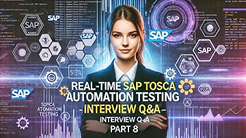 Tosca Realtime Interview Question and Answers #8: SAP Tosca Automation Testing