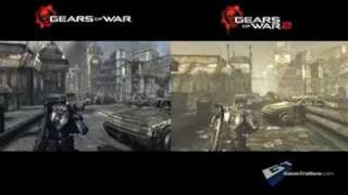 Gears of War 2 Gridlock Comparison