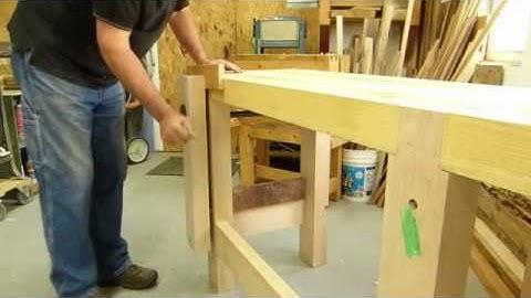 Something Roubo esque, Roubo Bench build Pt  14, Completing the vise