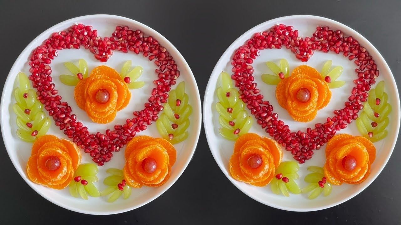 Beautiful Fruits Decoration /Gaye Holud’s Fruits Decoration /Orange