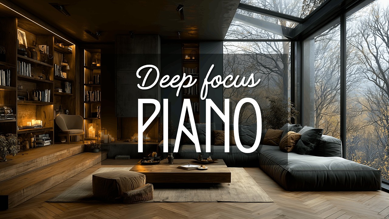 Deep Focus Piano – Relaxing Piano Music for Study, Work and Focus - YouTube