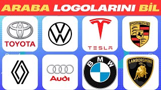 ARABA LOGOLARINI TAHMİN ET 🚗 / Eğlenceli Bilgi Yarışması!