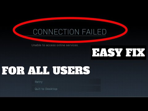 warzone can't connect to online services fix Console Or PC (2021)-✅*NEW*