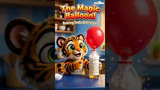 The Magic Balloon- Science Experiment  | Activities to keep your kids screen free #shorts #science