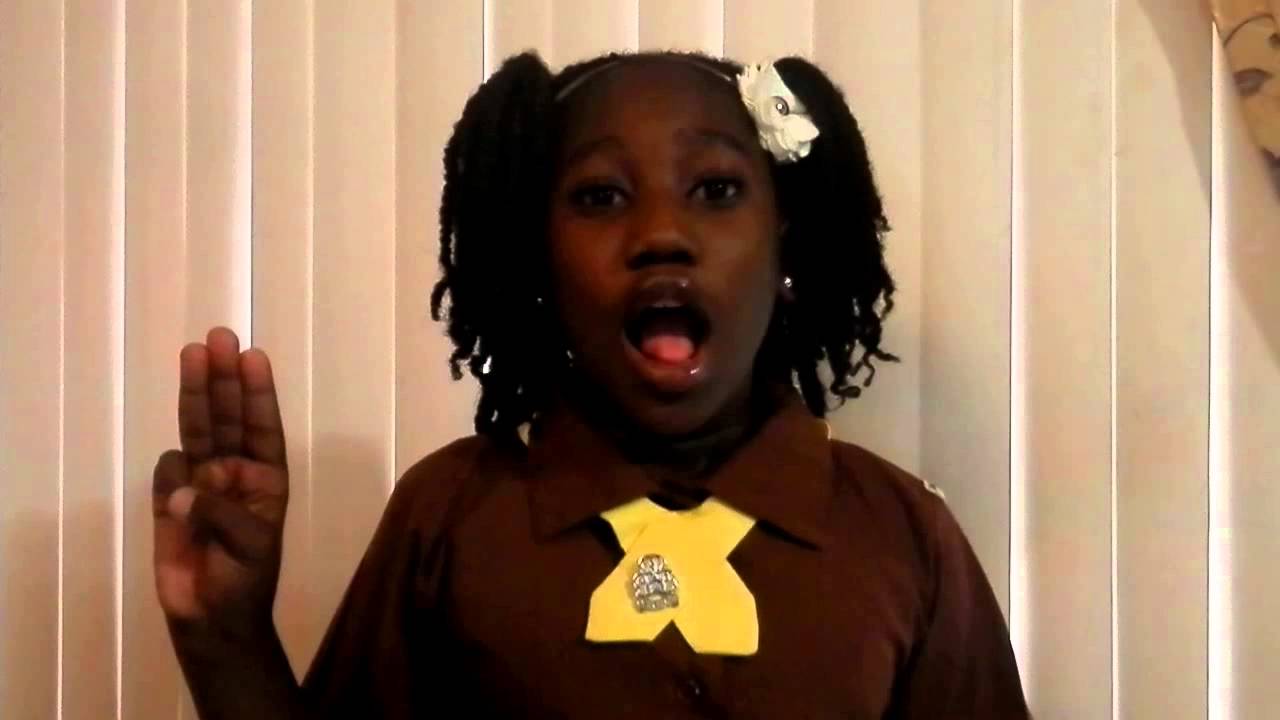 Brownies Pledge (Bahamas) YouTube
