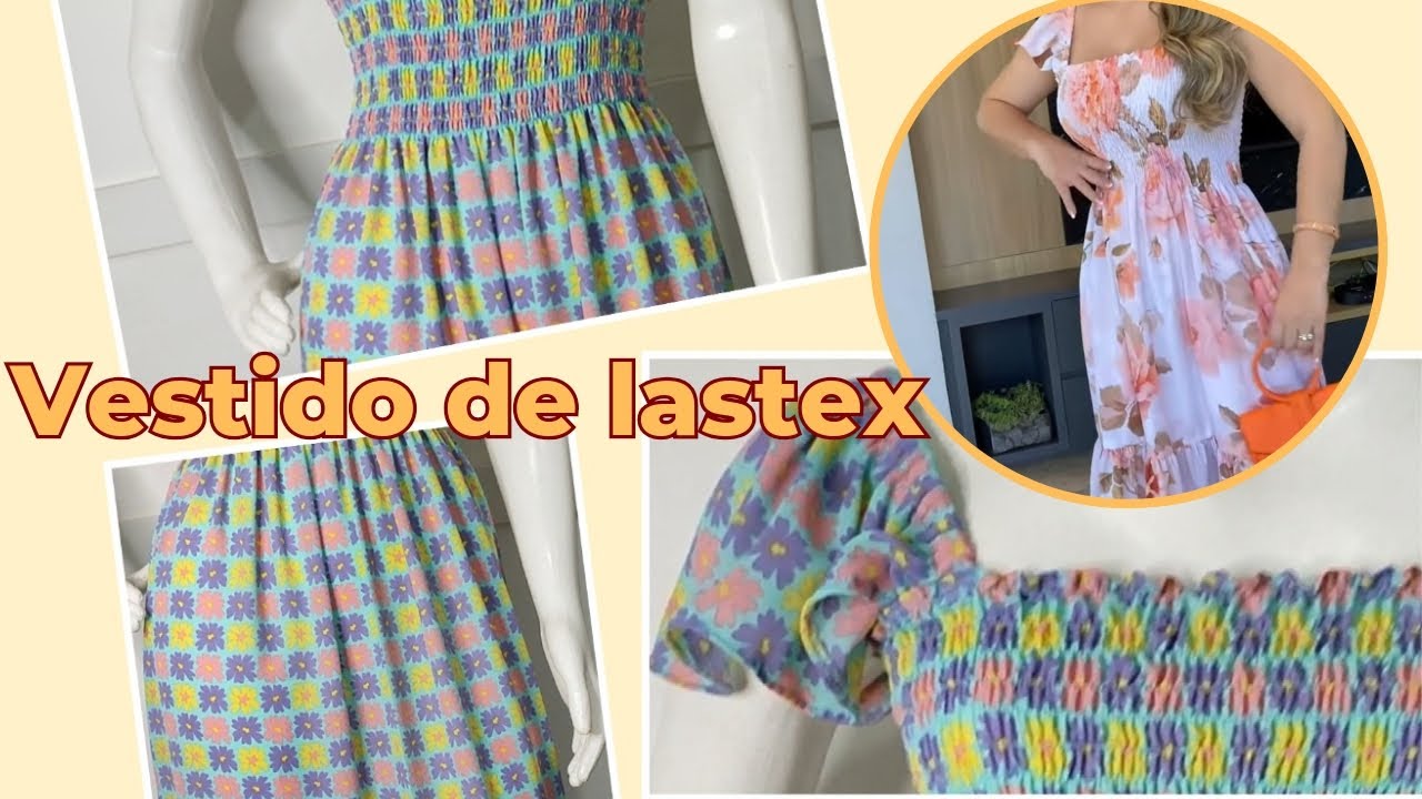 Diy- Vestido longo, de lastex muito chique e fácil!