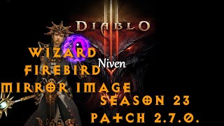 Diablo III Wizard Firebird Mirror Image (Season 23 Patch 2.7.0.)