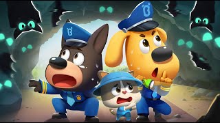 dangerous underground safety tips kids cartoons police cartoon sheriff labrador babybus