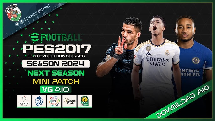 PES 2017  Next Season Patch 2024 Review & Gameplay - eFootball HANO V3 