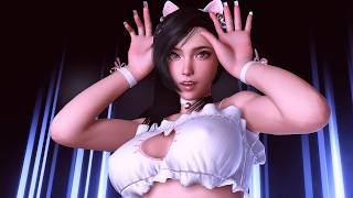 Final Fantasy Vam Mmd Tifa Lockhart Aoa - Like A Cat