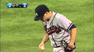 2012/08/28 Medlen picks off Amarista