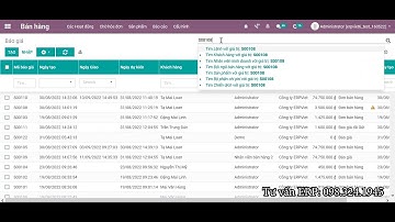Xuất kho giao hàng trong ERP