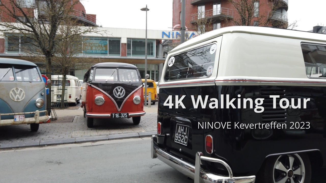 4K Walking Tour Ninove Beetle Meeting (Kevertreffen) 2023