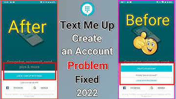 TextMe Up create an account and any problem fixed 2022 | Whatsapp otp not received problem solve?