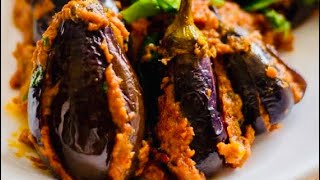 How to make best Andhra Vankaya Fry With Peanuts recipe easily