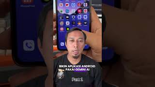Tutorial bikin aplikasi android tanpa coding dengan Gemini Ai #vibe coding
