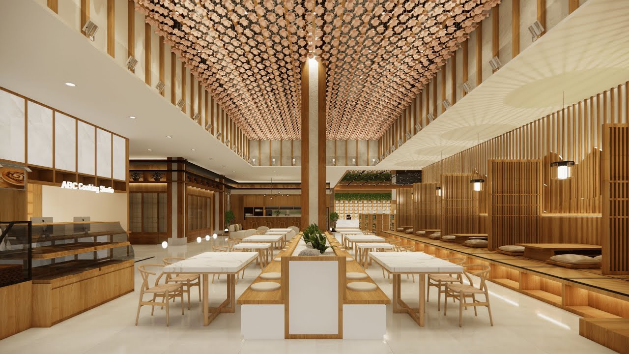 ABC Cooking Studio Animation ll Interior Render - YouTube